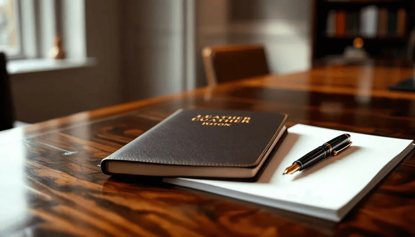 Dokumentacja projektu wnętrz — rzuty techniczne i próbki materiałów na biurku