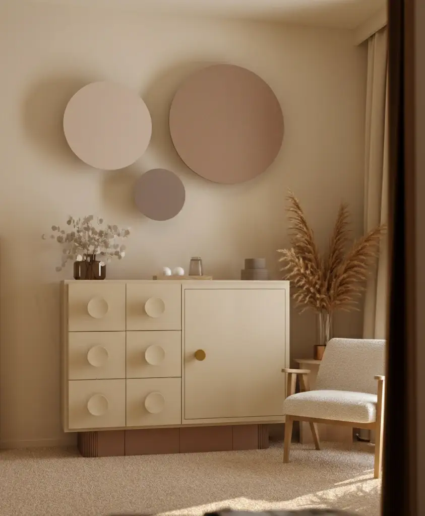 Łazienka w stylu art déco — mieszkanie na Mokotowie, Warszawa